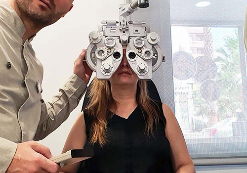 Examen agudeza visual Petrer Elda