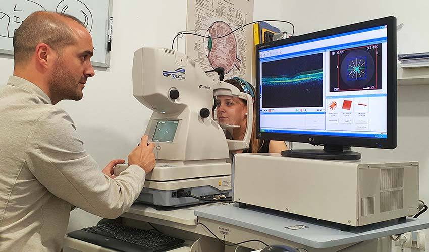 Revisión OCT y Retinografía en Petrer y Elda
